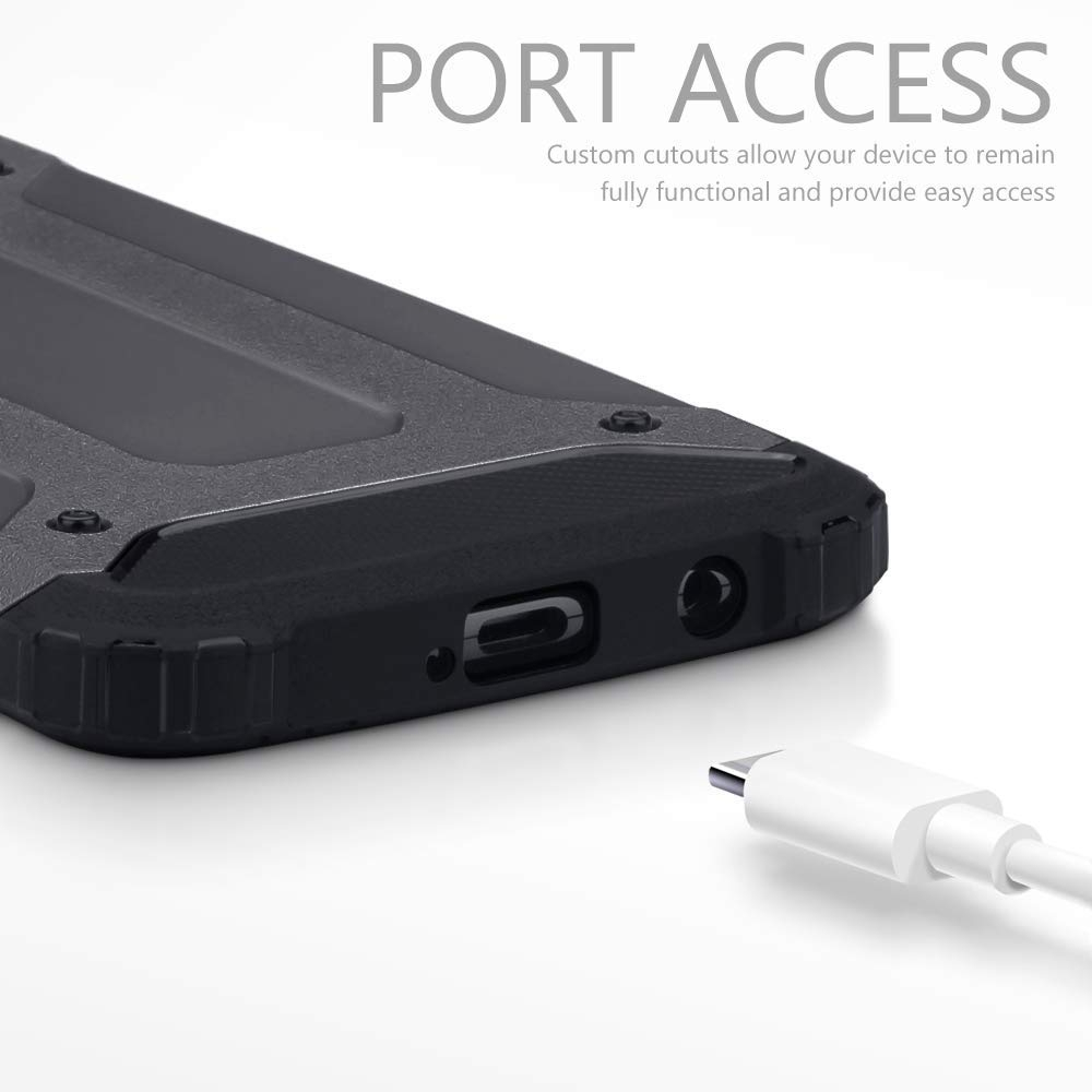 Terrapin Ανθεκτική Θήκη Double Layer Impact Huawei Mate 30 Lite - Gunmetal (131-083-117)