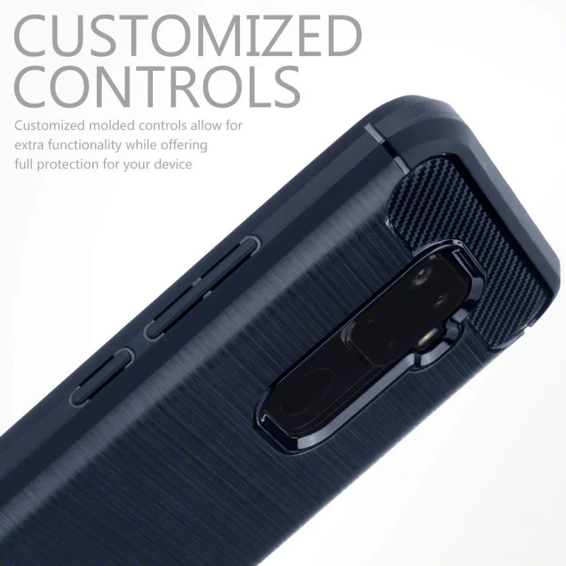 Terrapin Θήκη Σιλικόνης Carbon Fibre Huawei Mate 30 Lite - Blue (118-083-213)