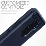 Terrapin Θήκη Σιλικόνης Carbon Fibre Huawei Mate 30 Lite - Blue (118-083-213)