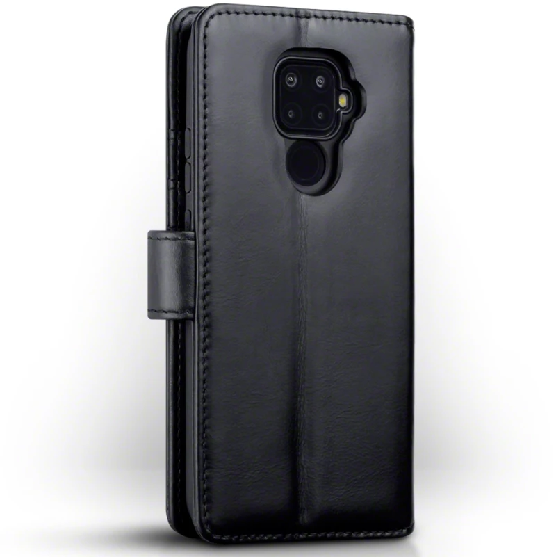 Terrapin Δερμάτινη Θήκη - Πορτοφόλι Huawei Mate 30 Lite - Black (117-083-238)