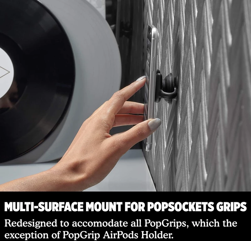 PopSocket PopMount Multi-Surface - Βάση για Smartphones - Black (802690)