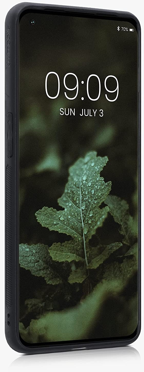 KWmobile Σκληρή Ξύλινη Θήκη με TPU Bumper - OnePlus 10 Pro - Dark Brown / Walnut (57461.18)