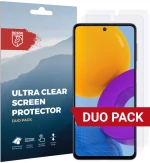 Rosso Ultra Clear Screen Protector - Μεμβράνη Προστασίας Οθόνης - Samsung Galaxy M52 5G - 2 Τεμάχια (8719246342516)
