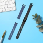 KW Λουράκι Σιλικόνης Realme Band 1 - 2 Τεμάχια - Black / Dark Blue (58173.01)