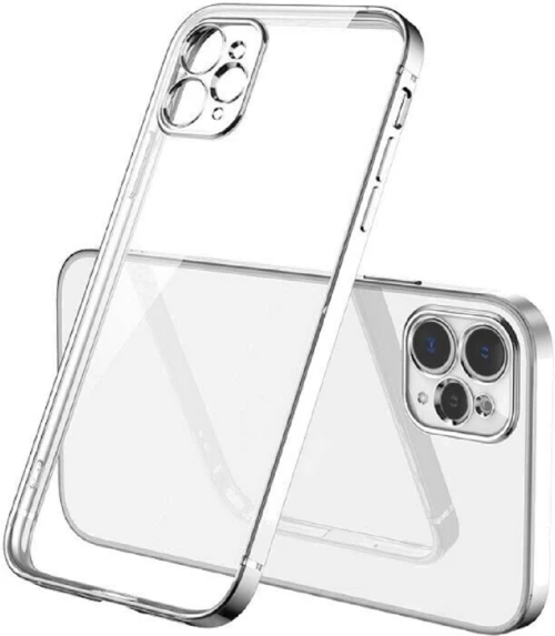 Bodycell HD Διάφανη Θήκη Σιλικόνης Apple iPhone 13 Pro Max - Silver (5206015067433)