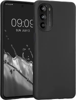 KWmobile Θήκη Σιλικόνης Motorola Moto G52 / G82 - Black Matte (58543.47)