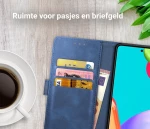 Rosso Element PU Θήκη Πορτοφόλι Samsung Galaxy A73 5G - Blue (8719246344176)