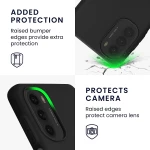 KWmobile Θήκη Σιλικόνης Motorola Moto G62 5G - Black (59171.47)