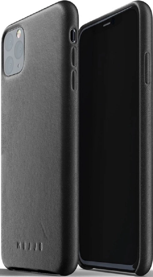 MUJJO Full Leather Case - Δερμάτινη Θήκη Apple iPhone 11 Pro Max - Black (MUJJO-CL-003-BK)