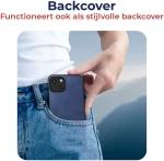 Rosso Element 2 in 1 - PU Θήκη Πορτοφόλι Apple iPhone 14 Plus - Blue (8719246369575)