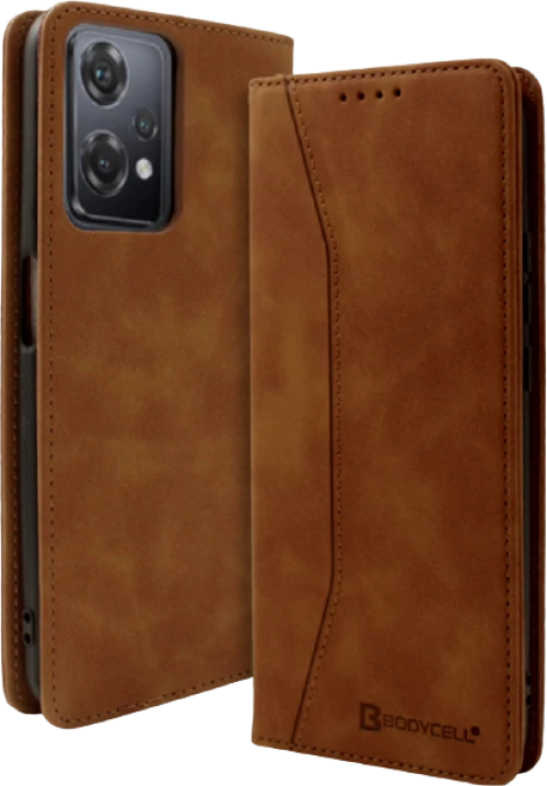 Bodycell Θήκη - Πορτοφόλι OnePlus Nord CE 2 Lite 5G - Brown (5206015018756)