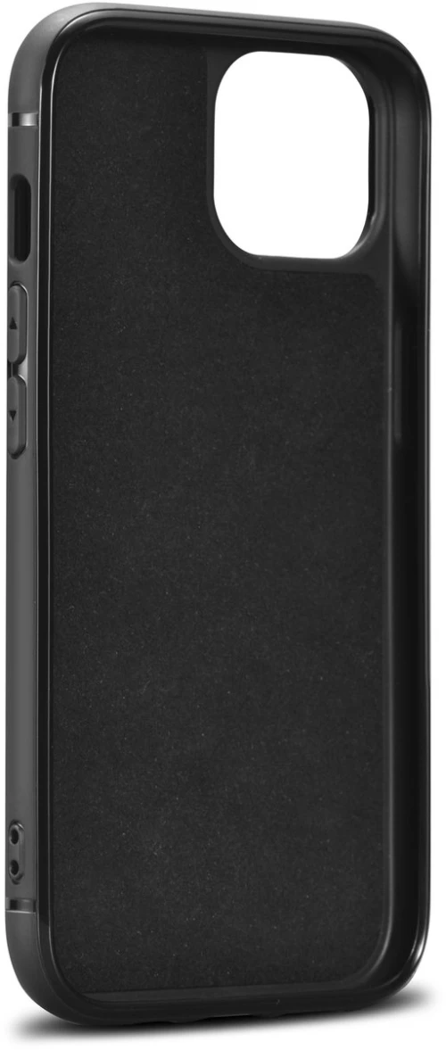 iCarer Oil Wax Leather Cover - Δερμάτινη Θήκη με TPU Bumper - Apple iPhone 14 Plus - Black (WMI14220719-BK)