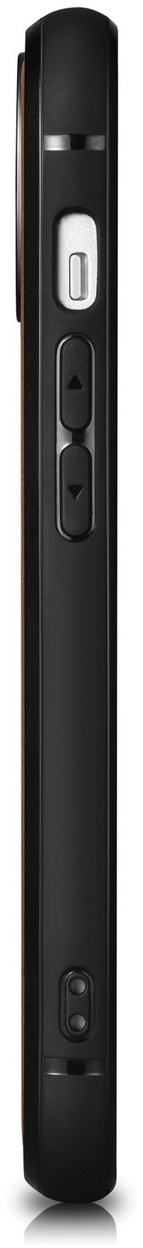 iCarer Oil Wax Leather Cover - Δερμάτινη Θήκη με TPU Bumper - Apple iPhone 14 Plus - Black (WMI14220719-BK)