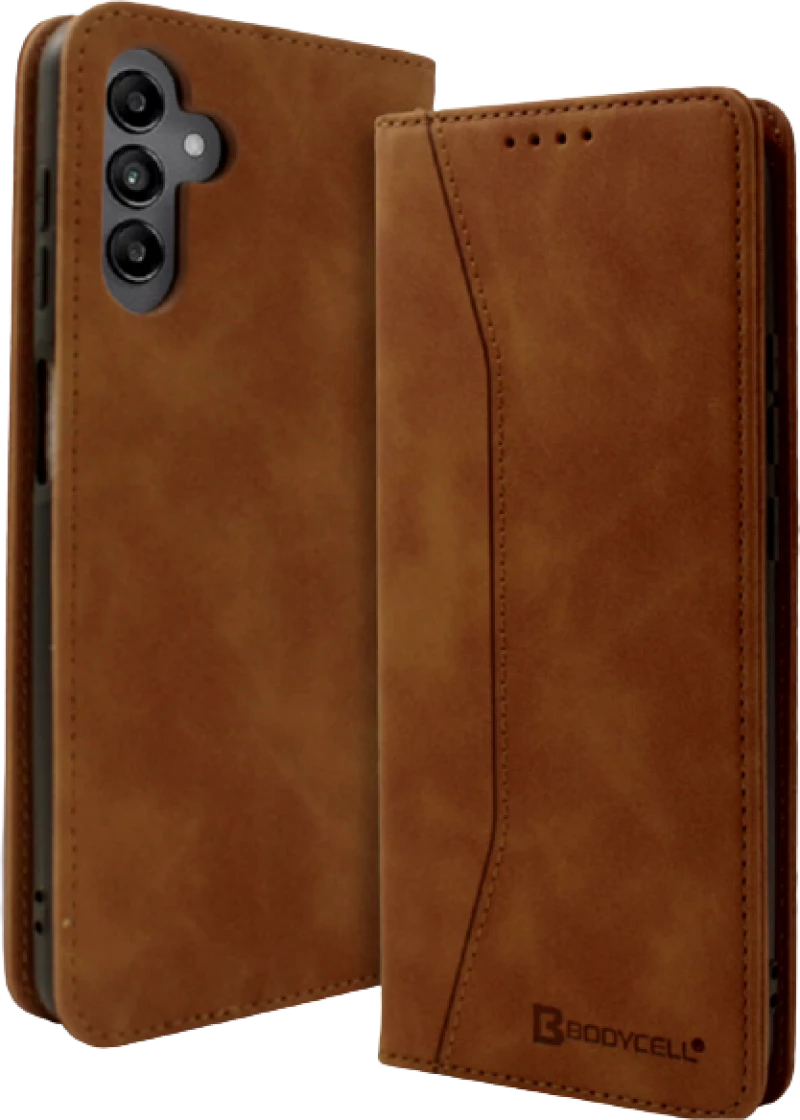 Bodycell Θήκη - Πορτοφόλι Samsung Galaxy A54 - Brown (5206015022302)