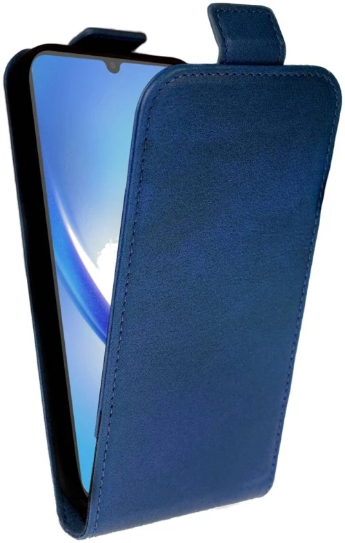 Rosso Element Vertical Flip Case - Flip Θήκη Πορτοφόλι Samsung Galaxy A34 - Blue (8719246406867)