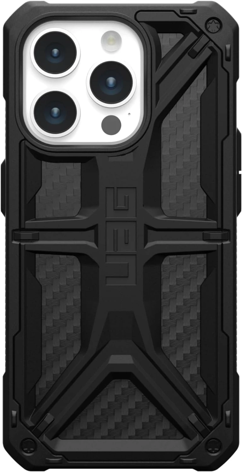 UAG Monarch - Ανθεκτική Θήκη Apple iPhone 15 Pro - Carbon Fiber (114278114242)