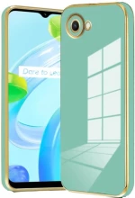 Bodycell Gold Plated - Θήκη Σιλικόνης Realme C30 - Mint Green (5206015070716)
