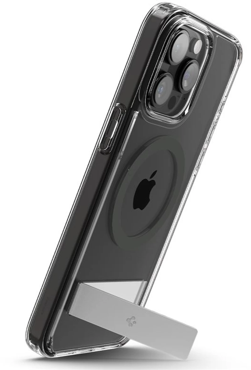 Spigen Ultra Hybrid S MagFit - Διάφανη Θήκη MagSafe - Apple iPhone 15 Pro Max - Graphite (ACS06584)