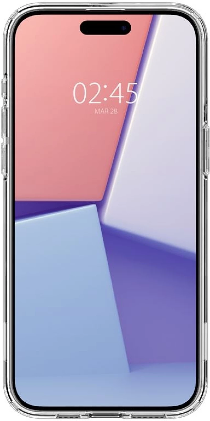 Spigen Ultra Hybrid S MagFit - Διάφανη Θήκη MagSafe - Apple iPhone 15 Pro Max - Graphite (ACS06584)