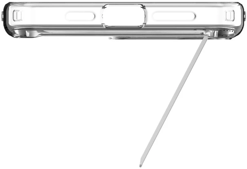 Spigen Ultra Hybrid S MagFit - Διάφανη Θήκη MagSafe - Apple iPhone 15 Pro Max - Graphite (ACS06584)