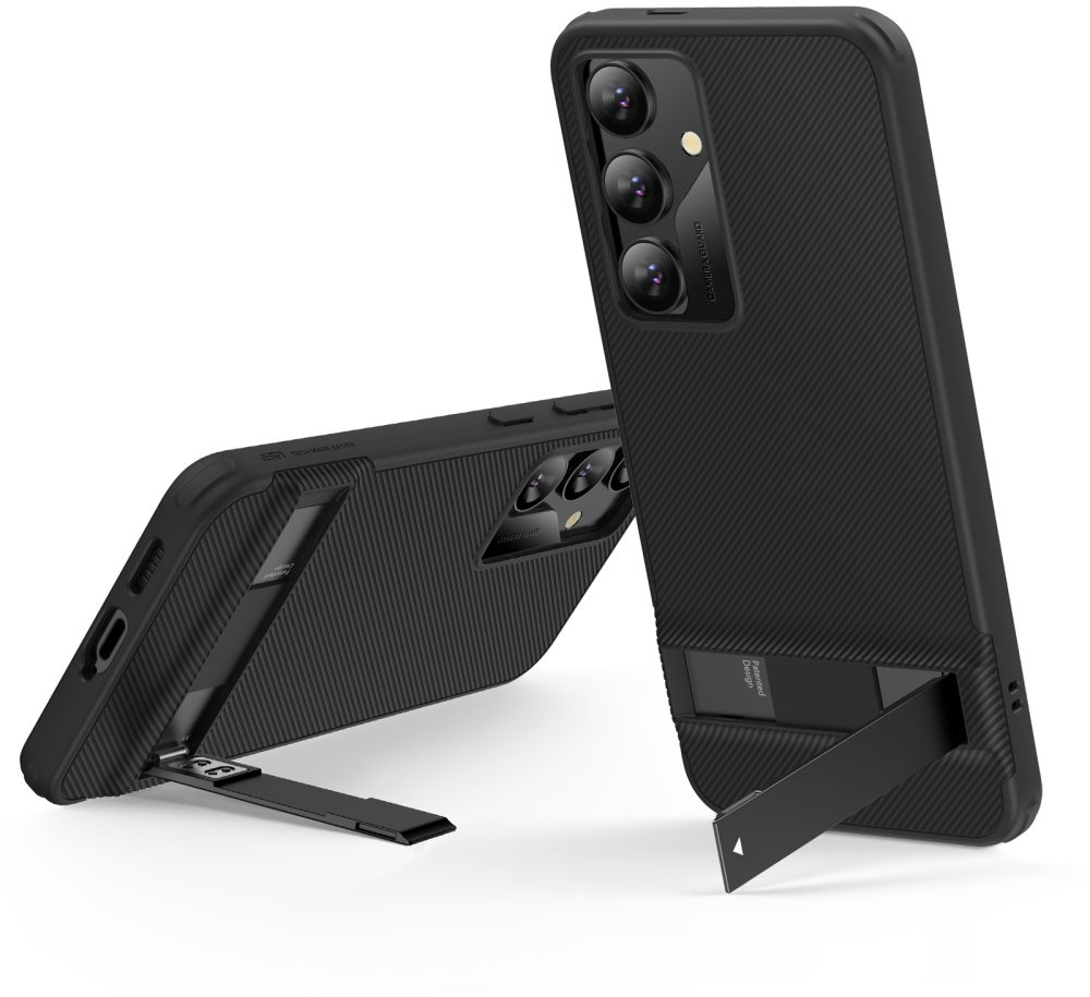 Ανθεκτική Θήκη Σιλικόνης με Kickstand - Samsung Galaxy S24 Plus - ESR Boost Kickstand Case - Black (4894240189870)