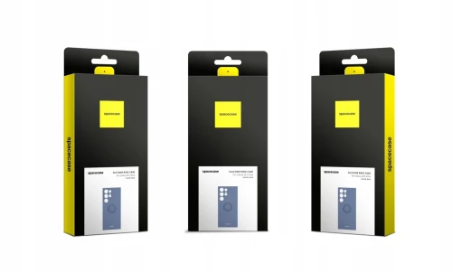 Spacecase Silicone Ring - Θήκη Σιλικόνης με Μεταλλικό Μαγνητικό Ring Holder - Samsung Galaxy S23 Ultra - Blue (5905719014308)