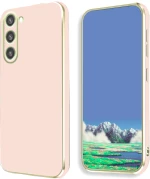 Bodycell Gold Plated - Θήκη Σιλικόνης Samsung Galaxy S23 - Pink (5206015071478)