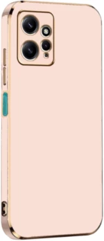 Bodycell Gold Plated - Θήκη Σιλικόνης Xiaomi Redmi Note 12 4G - Pink (5206015071683)