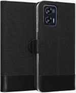 KWmobile Θήκη - Πορτοφόλι Motorola Moto G73 - Anthracite / Black (60833.73)