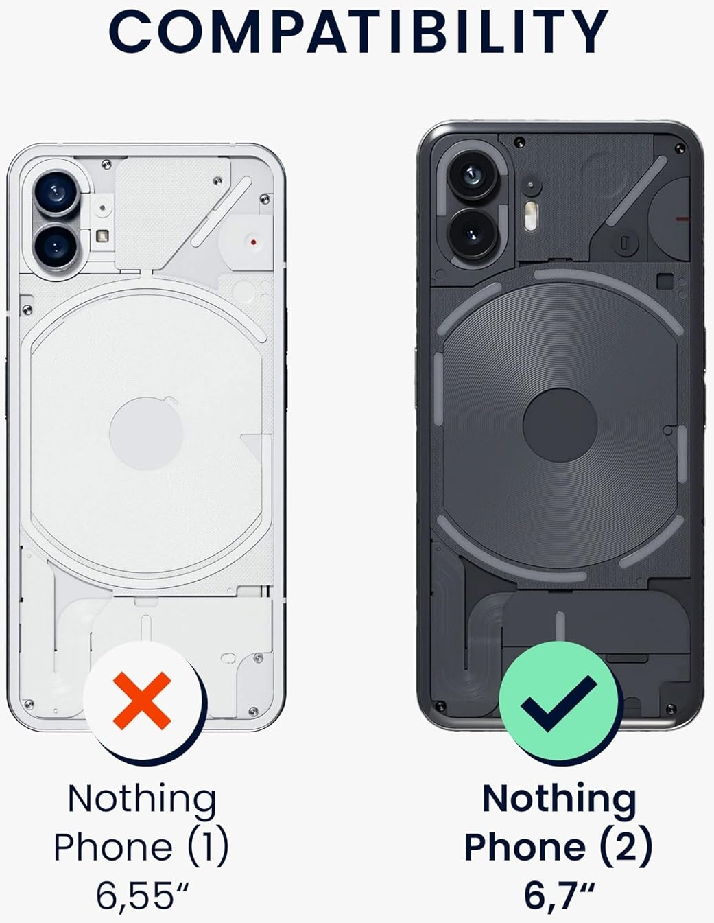 KWmobile Soft Flexible Rubber Cover - Θήκη Σιλικόνης Nothing Phone 2 - Fruity Orange (61746.150)