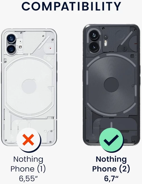 KWmobile Soft Flexible Rubber Cover - Θήκη Σιλικόνης Nothing Phone 2 - Fruity Orange (61746.150)