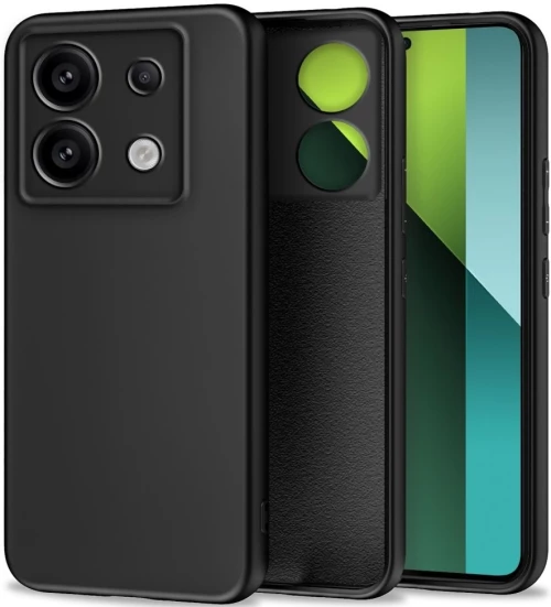 Θήκη Σιλικόνης - Xiaomi Redmi Note 13 Pro 5G / Poco X6 - Tech-Protect Icon - Black (5906302300044)