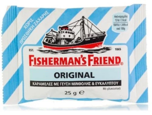 Fisherman's Friend Blue Original Χωρίς Προσθήκη Ζάχαρης 25 gr