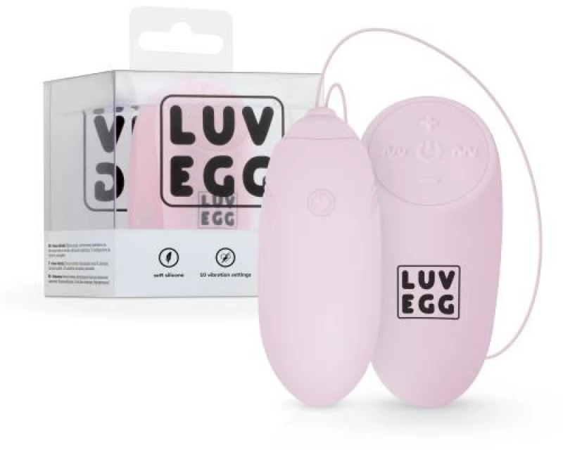 Δονούμενο Αυγό LUV EGG Ροζ