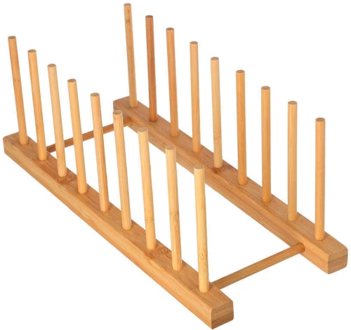 Estia Πιατοθηκη Bamboo Essentials Αναδιπλουμενη 2 Επιπεδων