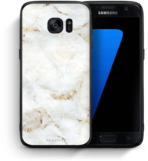 White Gold Marble - Samsung Galaxy S7 case