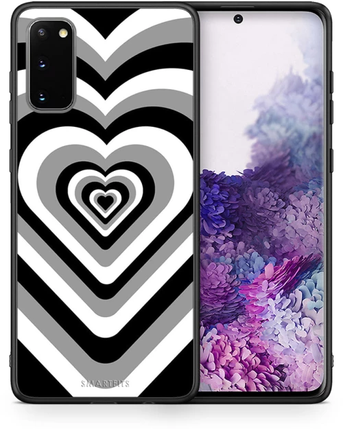 Black Hearts - Samsung Galaxy S20 case