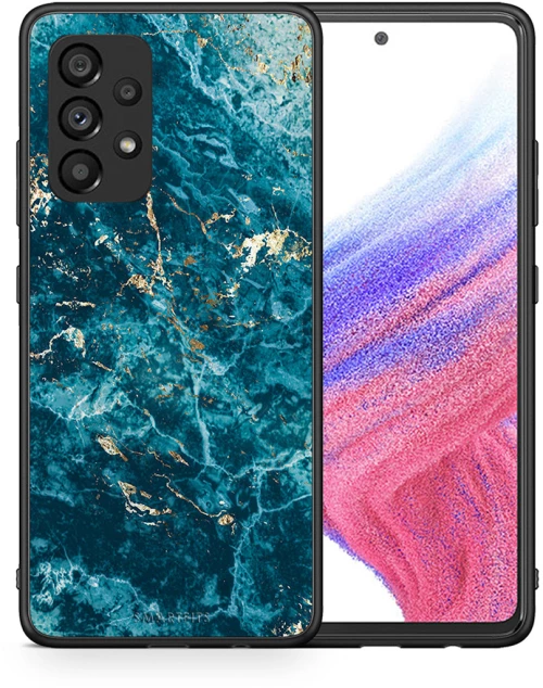Marble Blue - Samsung Galaxy A53 5G case