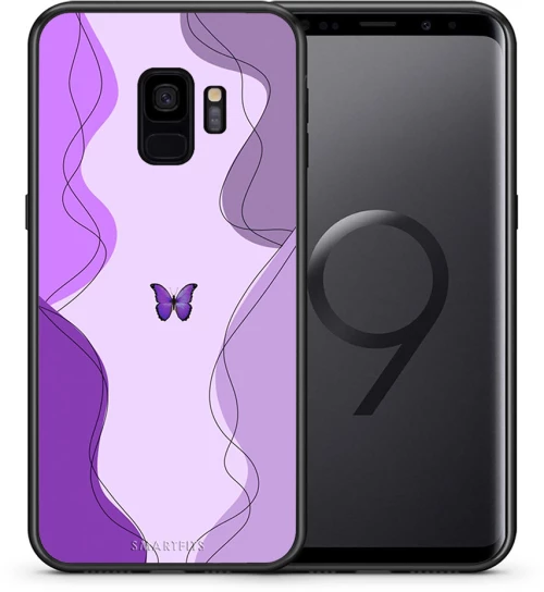 Purple Mariposa - Samsung Galaxy S9 case