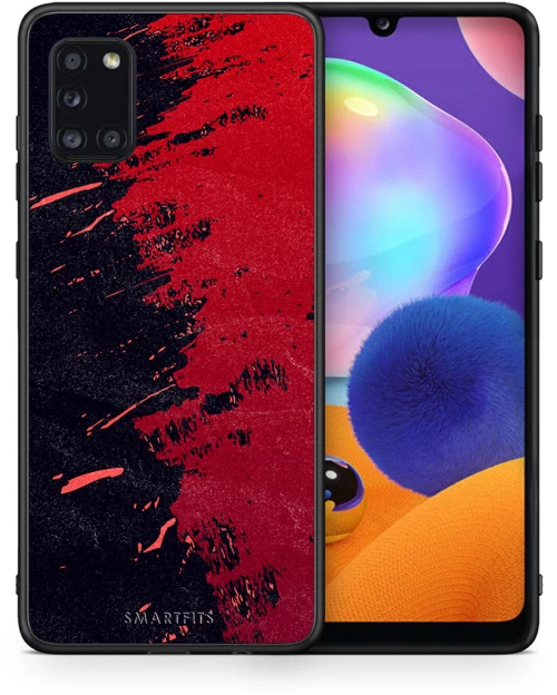 Red Paint - Samsung Galaxy A31 case