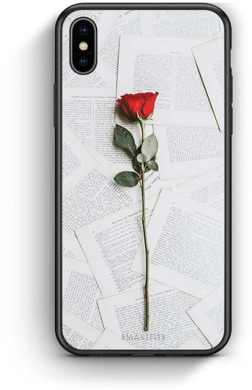 Red Rose - iPhone X / Xs θήκη