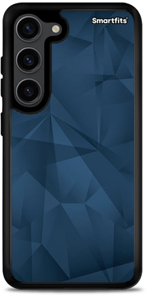 Geometric Blue Abstract - Samsung Galaxy S23 θήκη