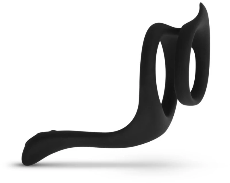 Δαχτυλίδι Πέους Easytoys Pleasure Μαύρο