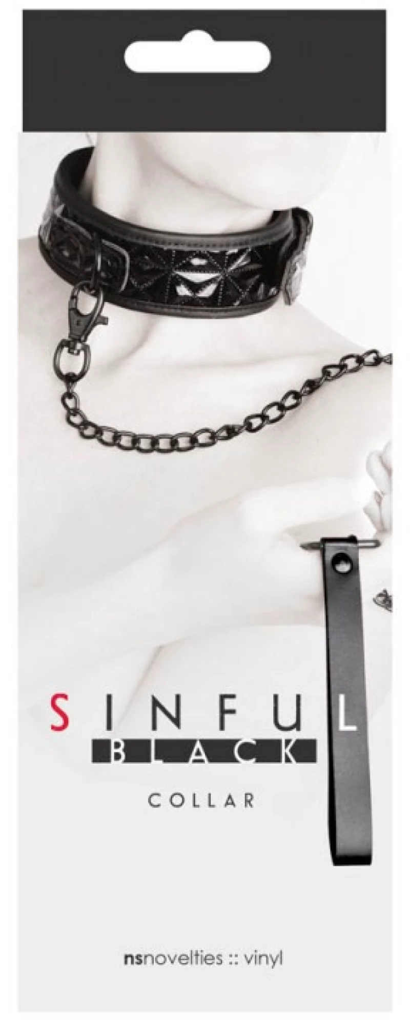 Κολάρο NSnovelties Sinful Μαύρο