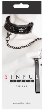 Κολάρο NSnovelties Sinful Μαύρο
