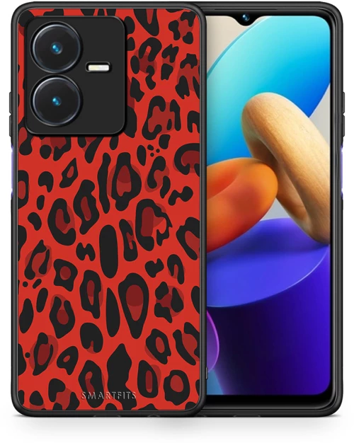 Animal Red Leopard - Vivo Y22s case