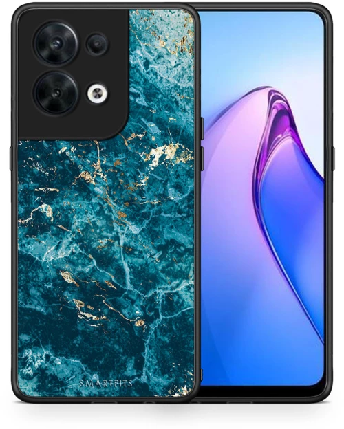 Marble Blue - Oppo Reno8 5G case