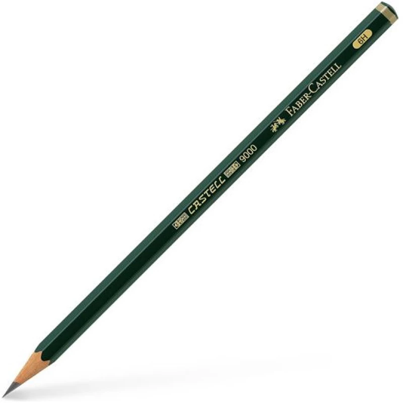 Μολύβι Faber Castell 9000 Σχεδίου 6H 119016