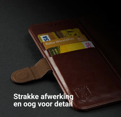 Rosso Element PU Θήκη Πορτοφόλι OnePlus Nord N10 5G - Brown (8719246285547)