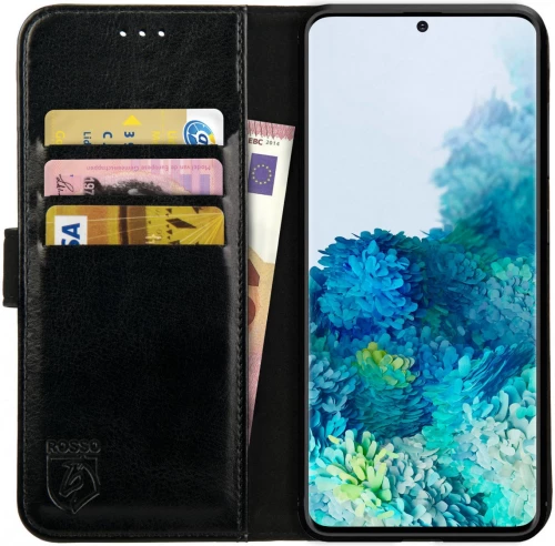Rosso Element PU Θήκη Πορτοφόλι Samsung Galaxy S20 Plus - Black (8719246223334)